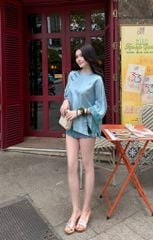 Set Lụa Hoa Nhí Cv Kiểu