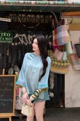 Set Lụa Hoa Nhí Cv Kiểu