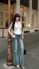 Quần Jean Ống Loe Basic