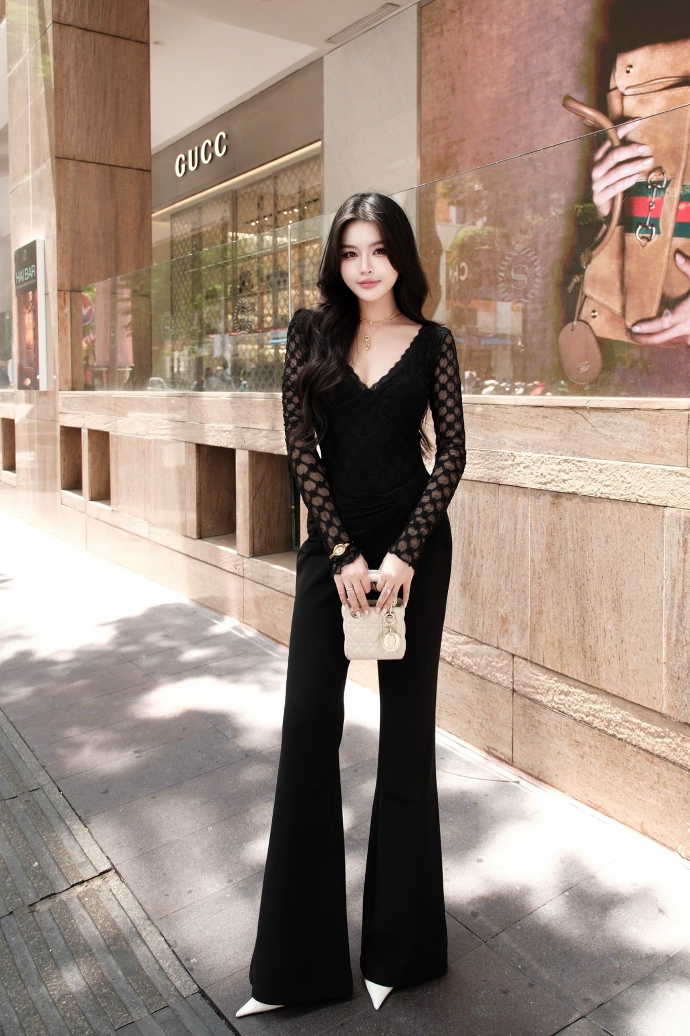 Áo Bodysuit TD Cổ Tim