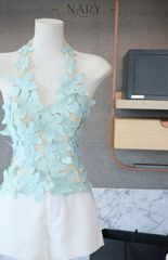 Áo Yếm Lưới Kết Hoa