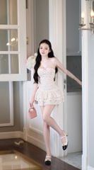 Đầm Ống Bèo Hoa Nhí