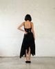 Đầm 2S Nhung Tà Xẻ Xòe