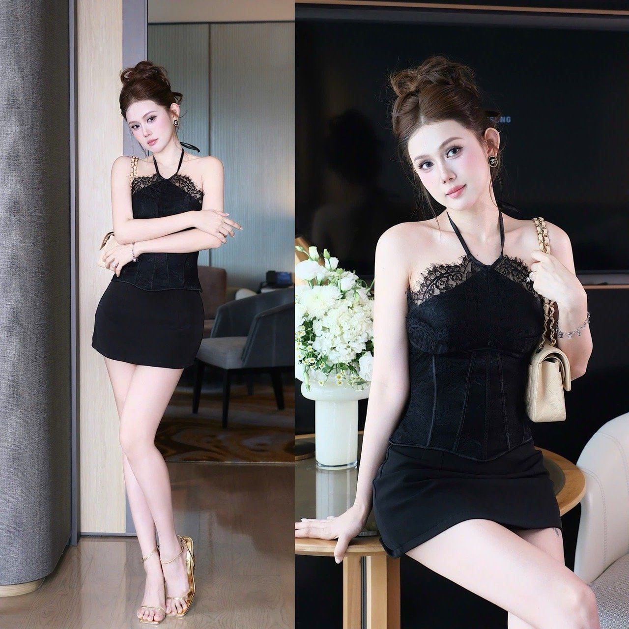 Set Yếm Ren Cv From A