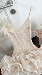 Đầm 2S Bèo Nhúng Kèm Hoa