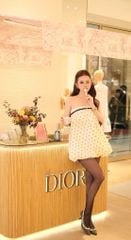 Đầm Babydoll Chấm Bi