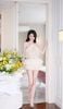 Đầm Yếm Ren Xù Tầng