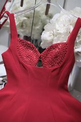 Đầm 2S Xòe Khoét Ngực