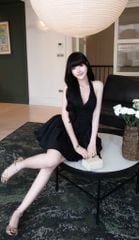 Đầm Yếm Ren Viền Bèo