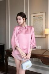 Set Lụa Hoa Nhí Cv Kiểu