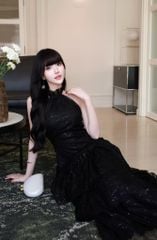 Đầm Cổ Yếm Ren Tầng