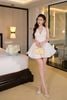 Đầm Yếm Ren Viền Bèo