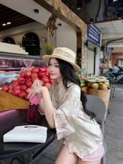 Áo Lụa Hạc Hoa