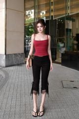 Quần Ngố Phối Ren Nơ