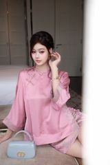 Set Lụa Hoa Nhí Cv Kiểu