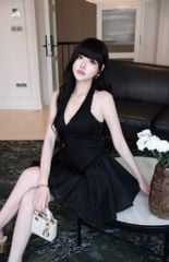 Đầm Yếm Ren Viền Bèo