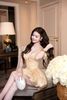 Đầm Voan Bí Đan Dây