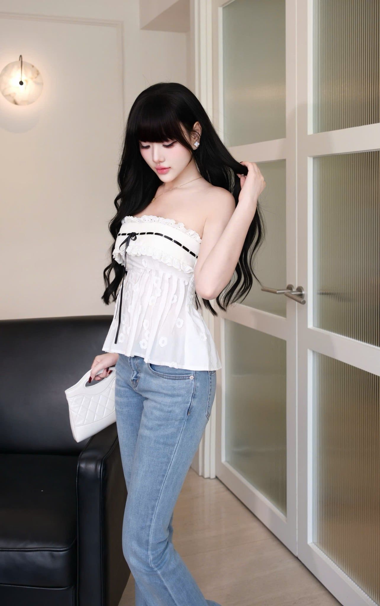 Quần Jean Ống Loe 3M