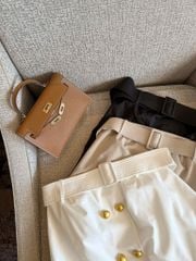 Áo Ống Bí Nút Kèm Belt