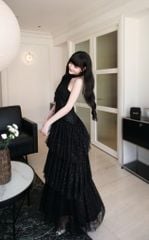 Đầm Cổ Yếm Ren Tầng