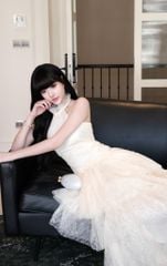 Đầm Cổ Yếm Ren Tầng