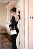 Áo Bodysuit Cổ Tim Viền Ren