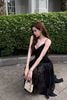 Đầm 2S Nhung Tà Xẻ Xòe
