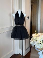 Đầm Yếm Voan Kèm Belt