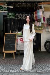 Áo Lụa TD Nút Kiểu