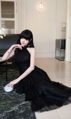 Đầm Cổ Yếm Ren Tầng