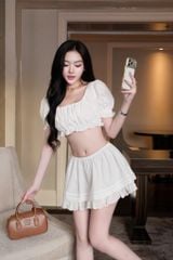 Set Babydoll Tay Phồng