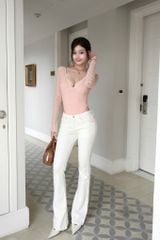 Áo Bodysuit TD Cổ Tim