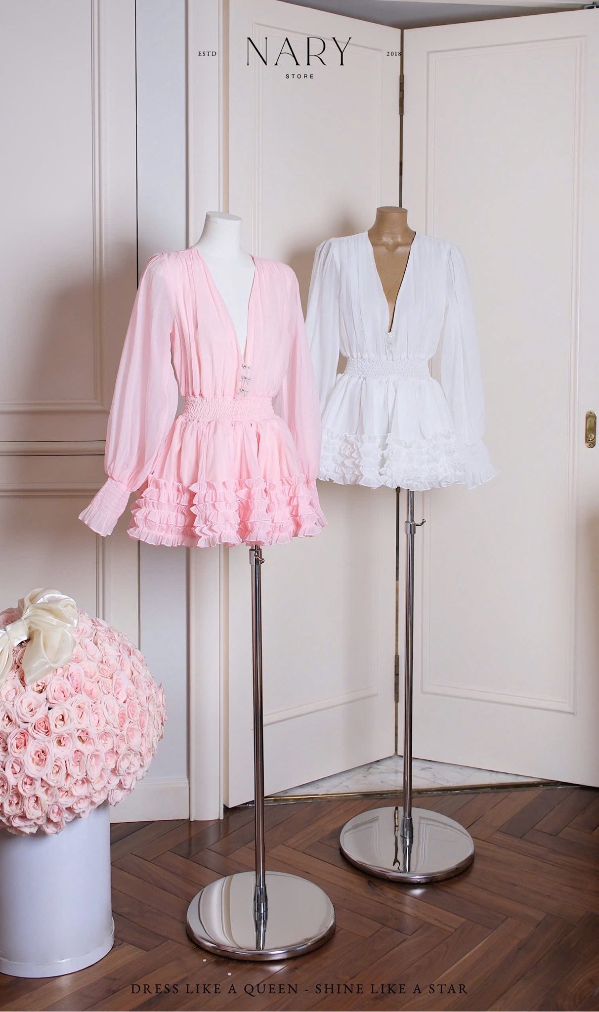 Đầm Voan TD Tầng Bèo