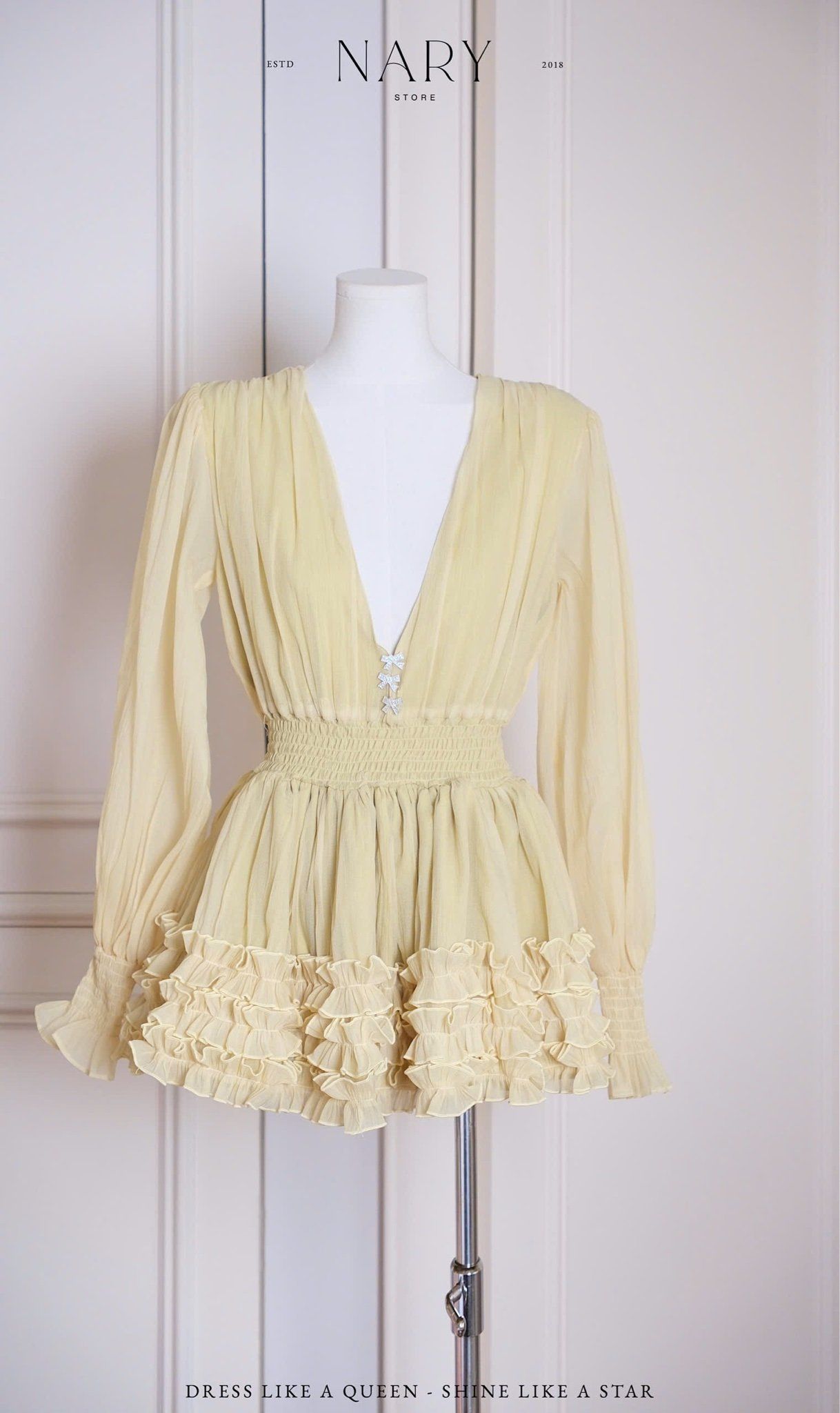 Đầm Voan TD Tầng Bèo