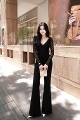 Quần Tây Loe Xoắn Eo