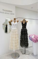 Áo Yếm Lưới Kết Hoa