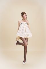 Đầm Babydoll Chấm Bi