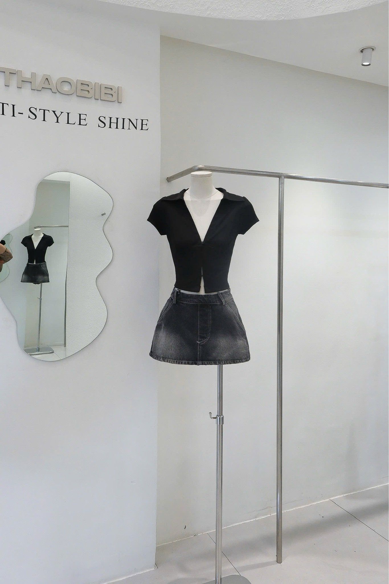 Áo Thun Cổ SM Tay Con