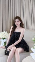 Đầm Babydoll Chấm Bi