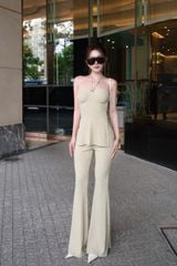 Set Yếm Hở Lưng Charm Hoa