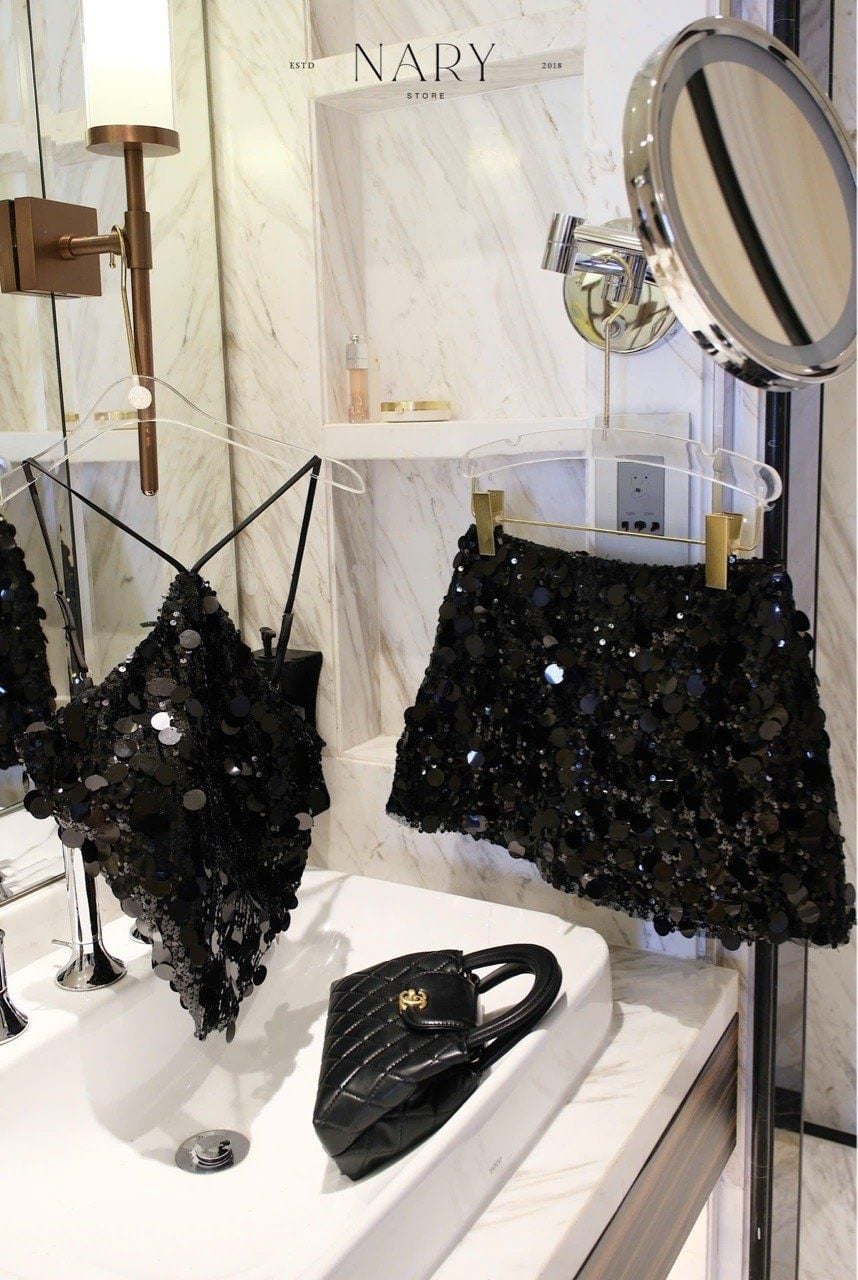 Áo Yếm Kết Kim Sa