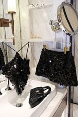 Áo Yếm Kết Kim Sa