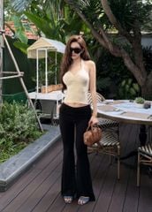 Set Yếm Quần Loe Lưng Nhún