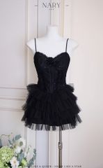 Đầm Ren Tầng Đính Hoa