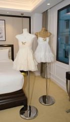Đầm 2S Voan Xòe Kèm Charm