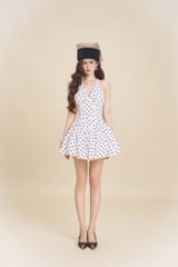 Đầm Yếm Xòe Nhúng Ngực