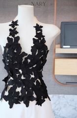 Áo Yếm Lưới Kết Hoa