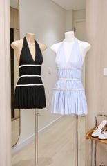 Đầm Yếm Lưới Viền Châu