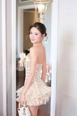 Đầm Cup Lưới Tầng Bèo