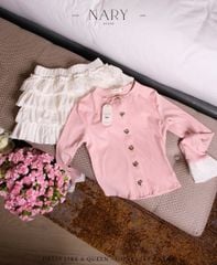 Set Áo Tay Loe Cv Xô